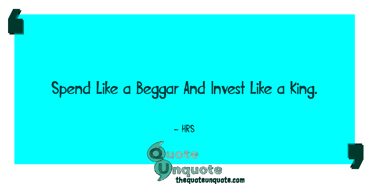 View Spend Like A Beggar Pics